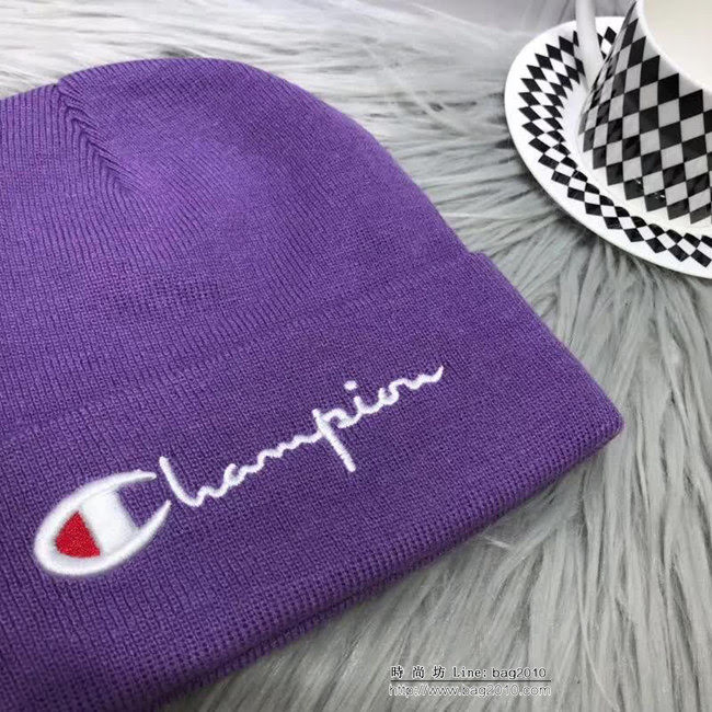Champion 專櫃品質 2018新品簡單時尚爆款針織帽 LLWJ8063